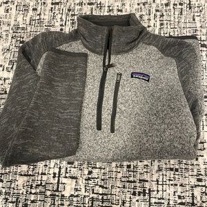 Patagonia sweater fuzzy inside size M men